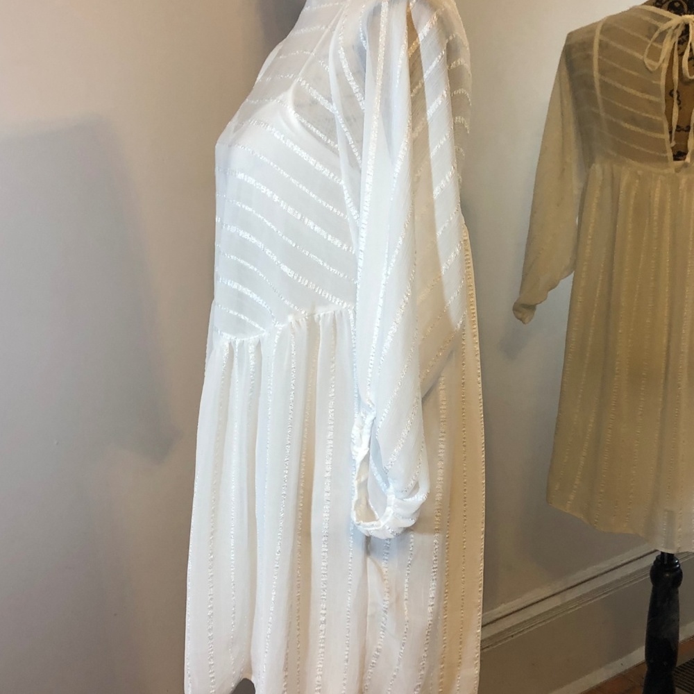 NWT OML Oh My Love Sheer Mini Dress - Picture 4 of 7